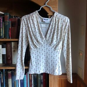 Rouje Bobbi Floral Knit Top Size 38